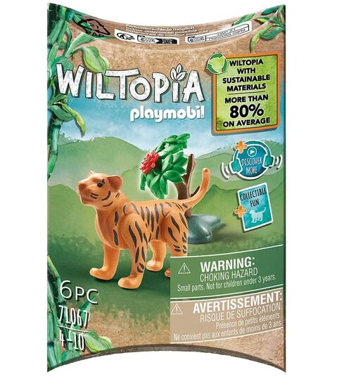 PLAYMOBIL WILTOPIA - TIGRE JOVEN