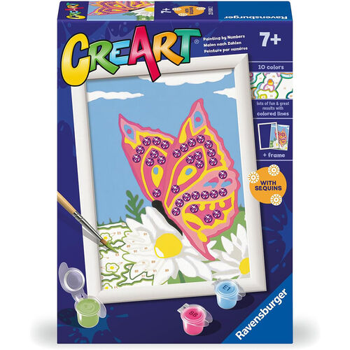 RAVENSBURGER CREART KIT PINTURA MARIPOSA BRILLANTE