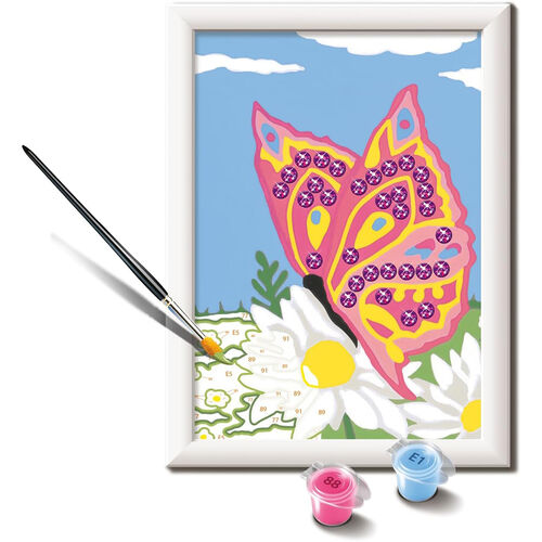 RAVENSBURGER CREART KIT PINTURA MARIPOSA BRILLANTE