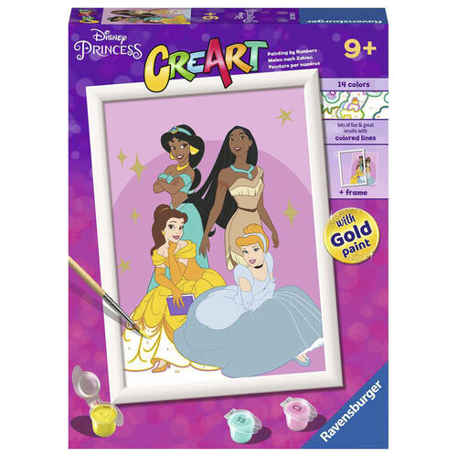 RAVENSBURGER CREART KIT PINTURA PRINCESAS DISNEY