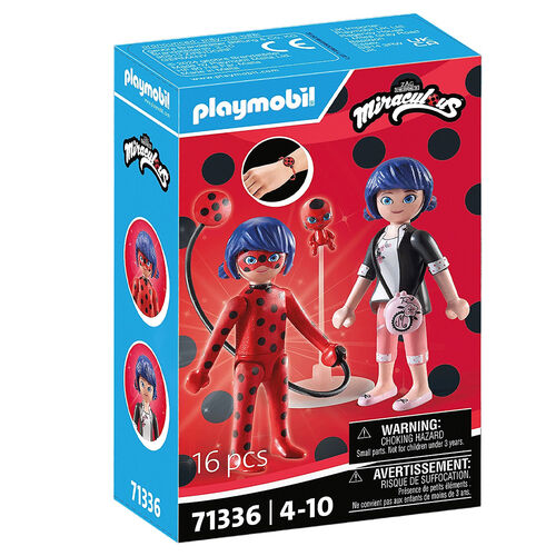 PLAYMOBIL MIRACULOUS LADYBUG - MARINETTE & LADYBUG