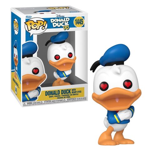 FUNKO POP! DISNEY: PATO DONALD 90 ANIVERSARIO  PATO DONALD ENAMORADO