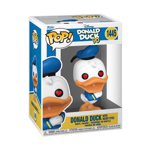 FUNKO POP! DISNEY: PATO DONALD 90 ANIVERSARIO  PATO DONALD ENAMORADO