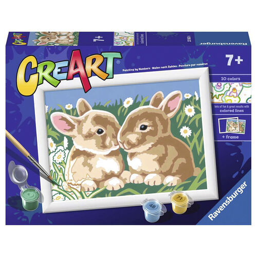 RAVENSBURGER CREART KIT PINTURA BONITOS CONEJITOS