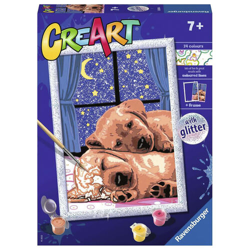 RAVENSBURGER CREART KIT PINTURA PERRITOS