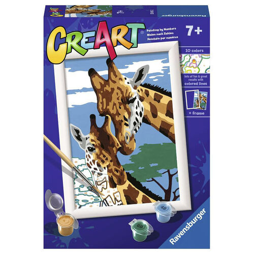 RAVENSBURGER CREART - KIT PINTURA JIRAFAS