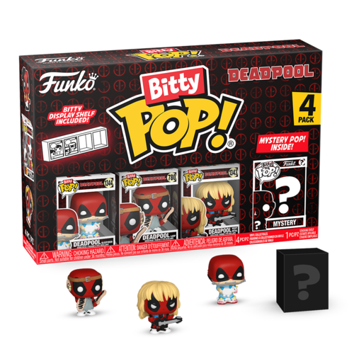 FUNKO BITTY POP! DEADPOOL - SLEEPOVER, LARP, HEAVY METAL ?