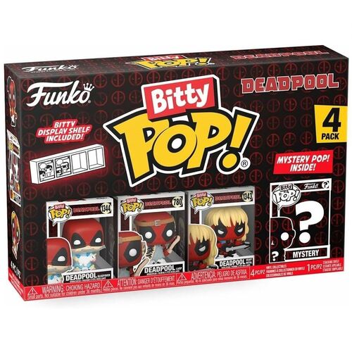 FUNKO BITTY POP! DEADPOOL - SLEEPOVER, LARP, HEAVY METAL ?