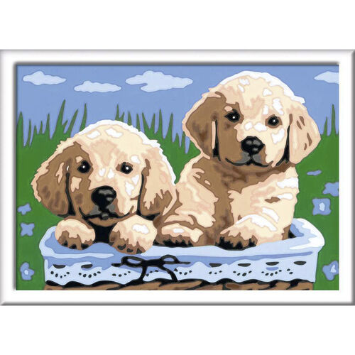 RAVENSBURGER CREART - KIT PINTURA PERROS (GOLDEN RETRIEVER)