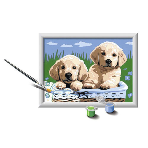 RAVENSBURGER CREART - KIT PINTURA PERROS (GOLDEN RETRIEVER)