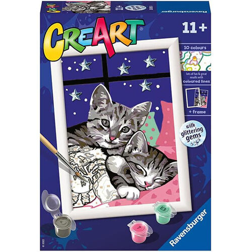 RAVENSBURGER CREART - KIT PINTURA DULCES GATITOS