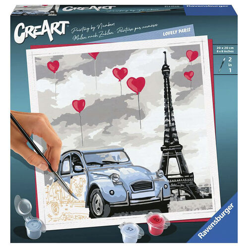 RAVENSBURGER CREART - KIT PINTURA LOVELY PARIS