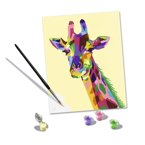 RAVENSBURGER CREART - KIT PINTURA JIRAFA FUNKY