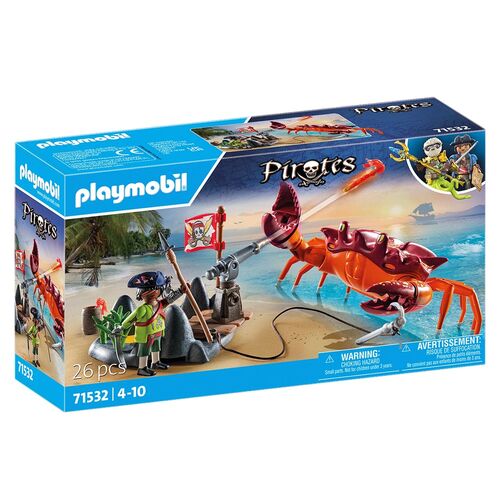 PLAYMOBIL - BATTLE AGAINST THE GIANT CRAB