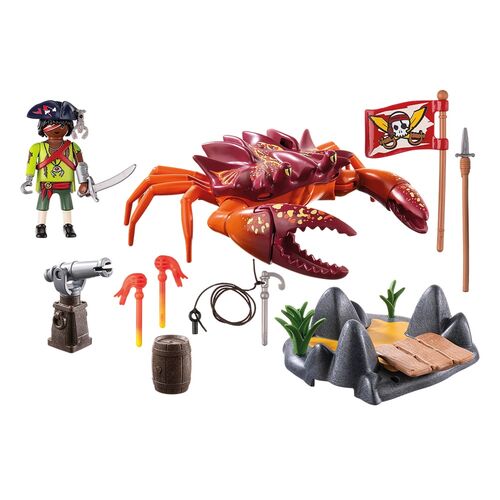 PLAYMOBIL - BATTLE AGAINST THE GIANT CRAB