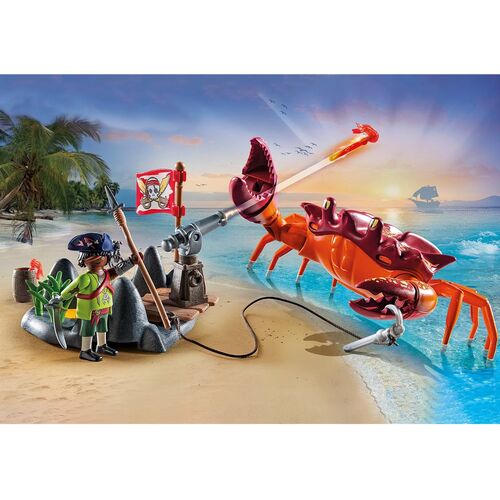 PLAYMOBIL - BATTLE AGAINST THE GIANT CRAB