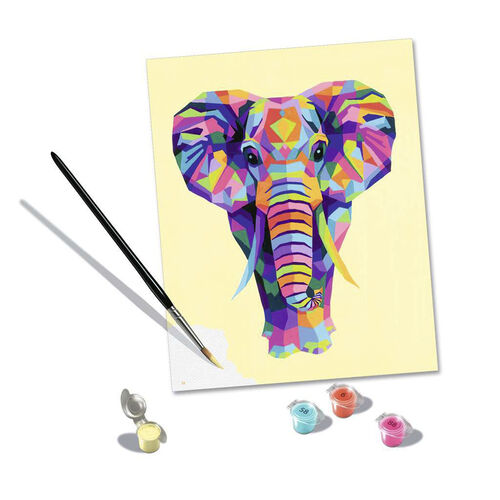 RAVENSBURGER CREART - KIT PINTURA ELEFANTE FUNKY