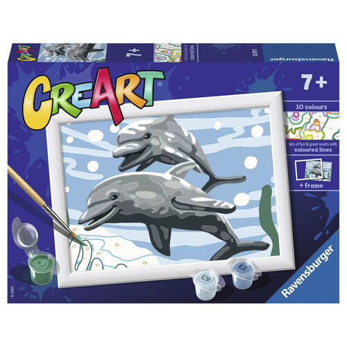 RAVENSBURGER CREART - KIT PINTURA MANADA DE DELFINES