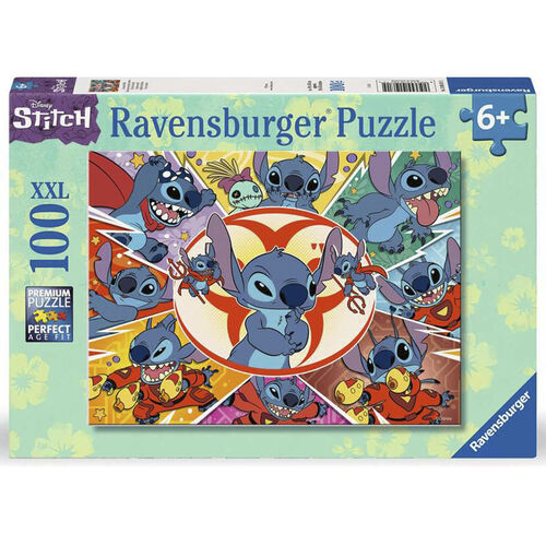 RAVENSBURGER - PUZLE DISNEY STITCH 100 PIEZAS XXL