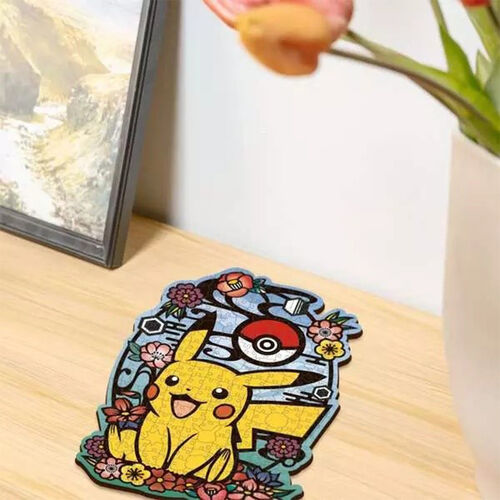 RAVENSBURGER - PUZLE DE MADERA DE POKEMON PIKACHU 300 PIEZAS