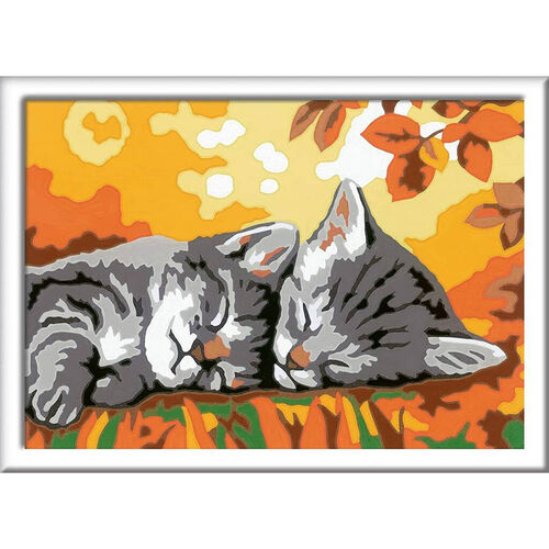 RAVENSBURGER - CREART KIT PINTURA GATITOS EN OTOO