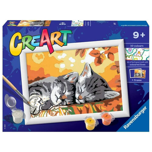 RAVENSBURGER - CREART KIT PINTURA GATITOS EN OTOO