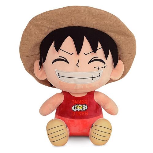 PELUCHE ONE PIECE - MONKEY D. LUFFY 25 CM