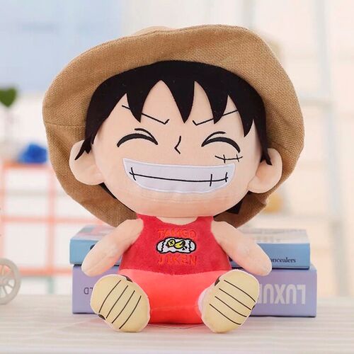 PELUCHE ONE PIECE - MONKEY D. LUFFY 25 CM