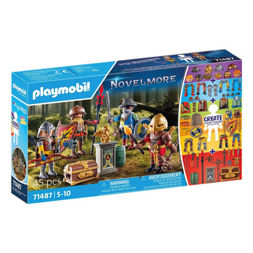 PLAYMOBIL MY FIGURES - CABALLEROS DE NOVELMORE