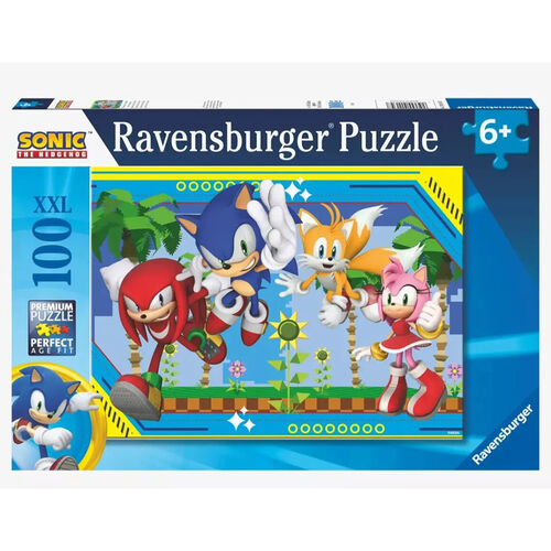 RAVENSBURGER PUZLE SONIC THE HEDGEHOG 100 PIEZAS XXL