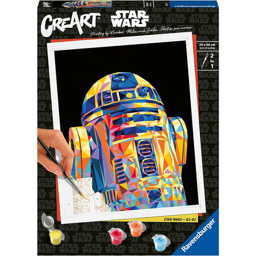 RAVENSBURGER CREART KIT PINTURA STAR WARS - R2-D2