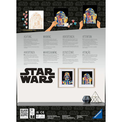 RAVENSBURGER CREART KIT PINTURA STAR WARS - R2-D2