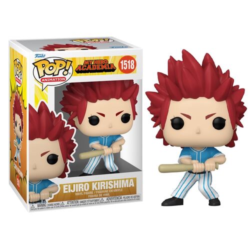 FUNKO POP! MY HERO ACADEMIA: HERO LEAGUE BASEBALL  EIJIRO KIRISHIMA