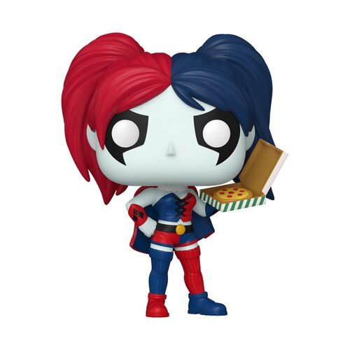 FUNKO POP! DC: HARLEY QUINN  HARLEY QUINN CON PIZZA