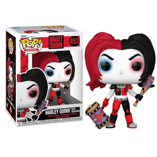 FUNKO POP! DC: HARLEY QUINN  HARLEY QUINN CON ARMAS