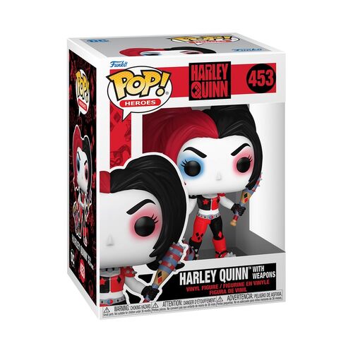 FUNKO POP! DC: HARLEY QUINN  HARLEY QUINN CON ARMAS