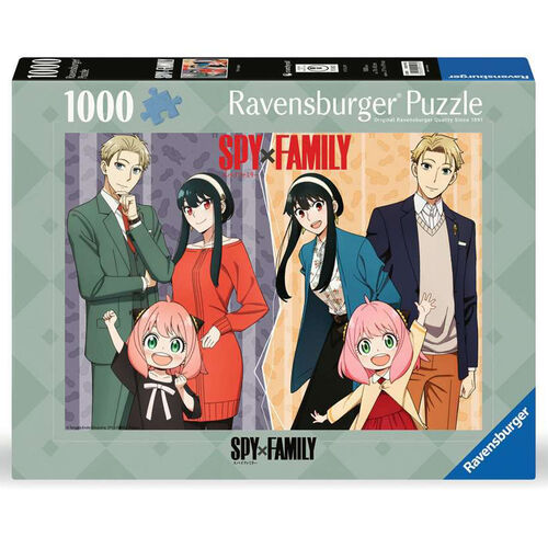 RAVENSBURGER PUZLE SPY X FAMILY 1000 PIEZAS