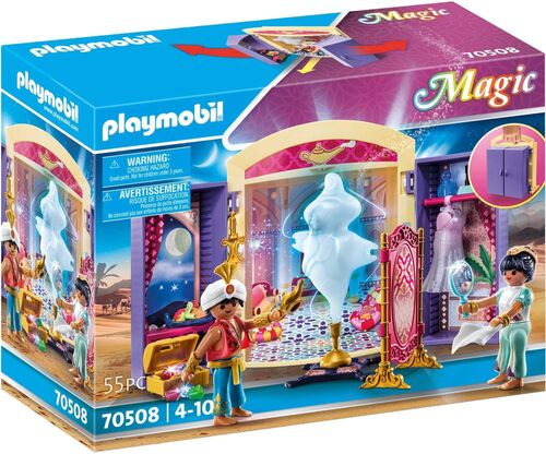 PLAYMOBIL - PRNCIPES DE ORIENTE CON GENIO Y COFRE