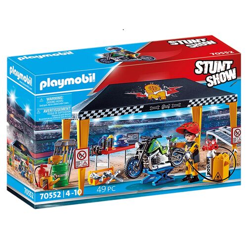 PLAYMOBIL - ESPECTCULO ACROBTICO: TIENDA TALLER