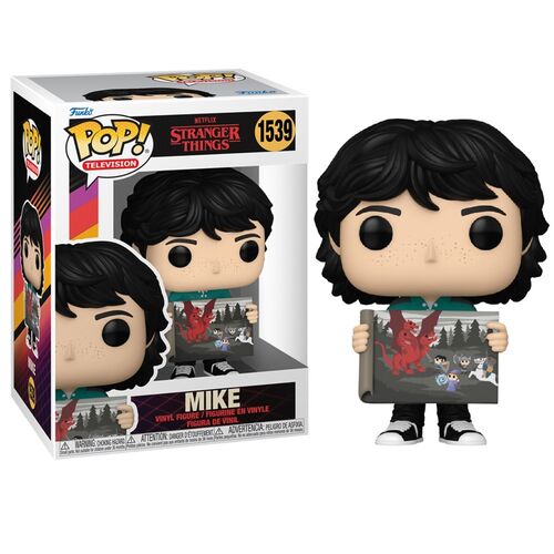 FUNKO POP! STRANGER THINGS  MIKE WHEELER CON DIBUJO