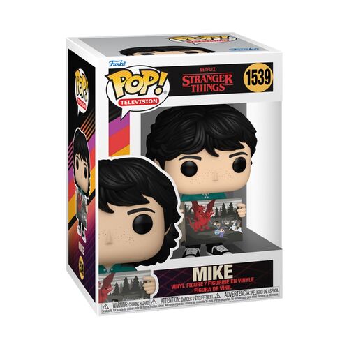 FUNKO POP! STRANGER THINGS  MIKE WHEELER CON DIBUJO