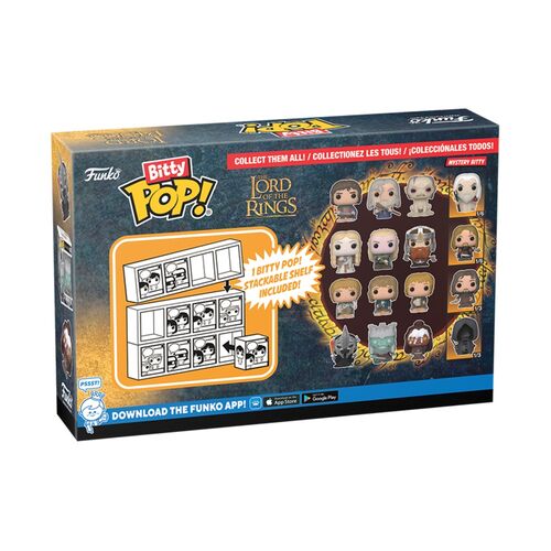 FUNKO BITTY POP! EL SEOR DE LOS ANILLOS - SAMWISE GAMGEE, PIPPIN TOOK, MERRY BRANDYBUCK Y ?