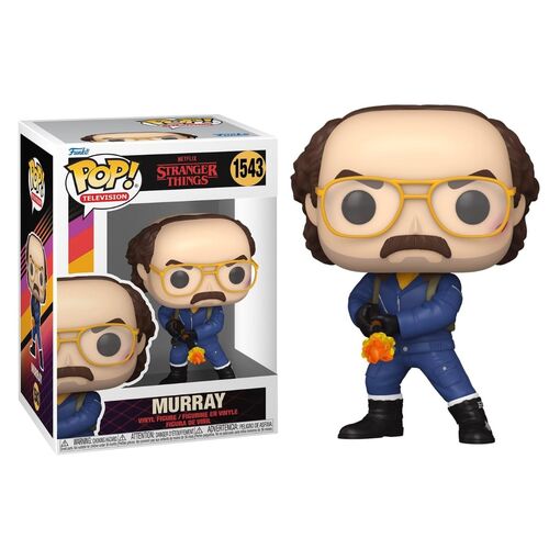 FUNKO POP! STRANGER THINGS - MURRAY CON LANZALLAMAS