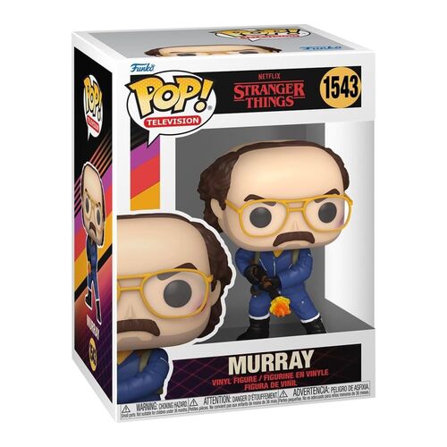 FUNKO POP! STRANGER THINGS - MURRAY CON LANZALLAMAS