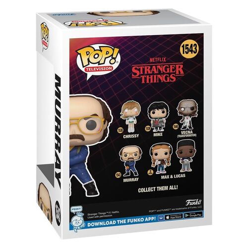 FUNKO POP! STRANGER THINGS - MURRAY CON LANZALLAMAS