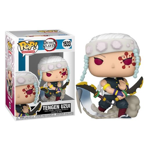 FUNKO POP! DEMON SLAYER  TENGEN UZUI CON ESPADAS NICHIRIN