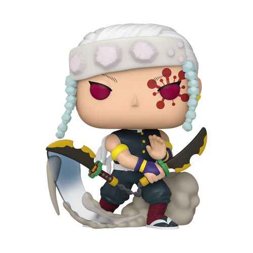 FUNKO POP! DEMON SLAYER  TENGEN UZUI CON ESPADAS NICHIRIN