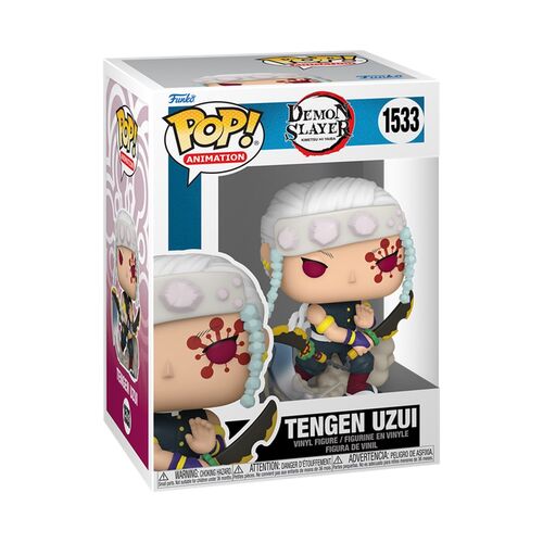 FUNKO POP! DEMON SLAYER  TENGEN UZUI CON ESPADAS NICHIRIN