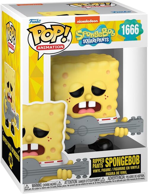 FUNKO POP! BOB ESPONJA  BOB ESPONJA CON PANTALONES ROTOS