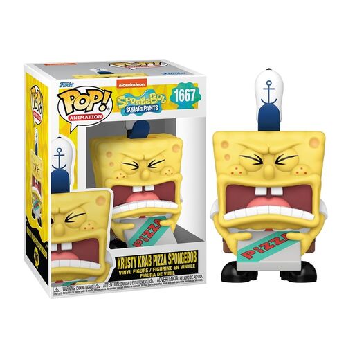 FUNKO POP! BOB ESPONJA  BOB ESPONJA CON PIZZA